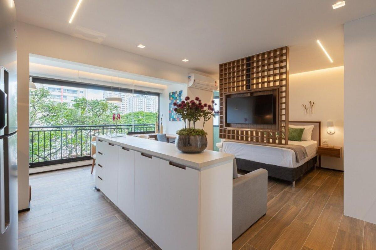 Easy Star - Luxuoso Studio No Coracao Do Campo Belo - Hc01H Apartment Sao Paulo Exterior photo