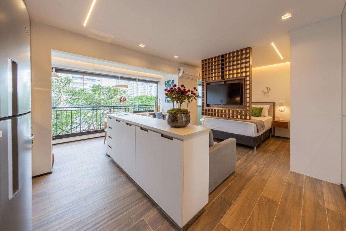 Easy Star - Luxuoso Studio No Coracao Do Campo Belo - Hc01H Apartment Sao Paulo Exterior photo